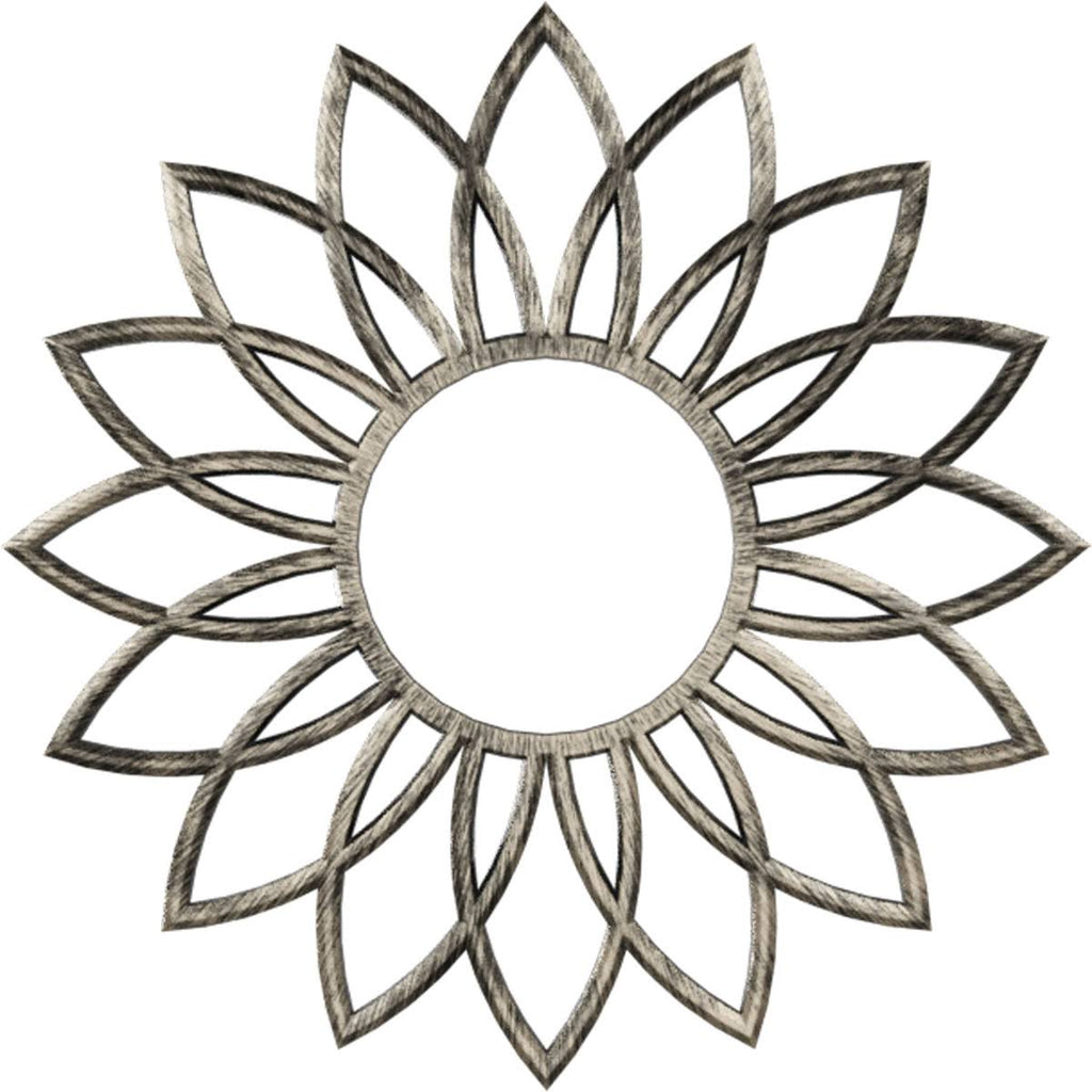 36x22OD x 13 7/8x22ID x 1x22P PVC Pierced Ceiling Medallion U55973