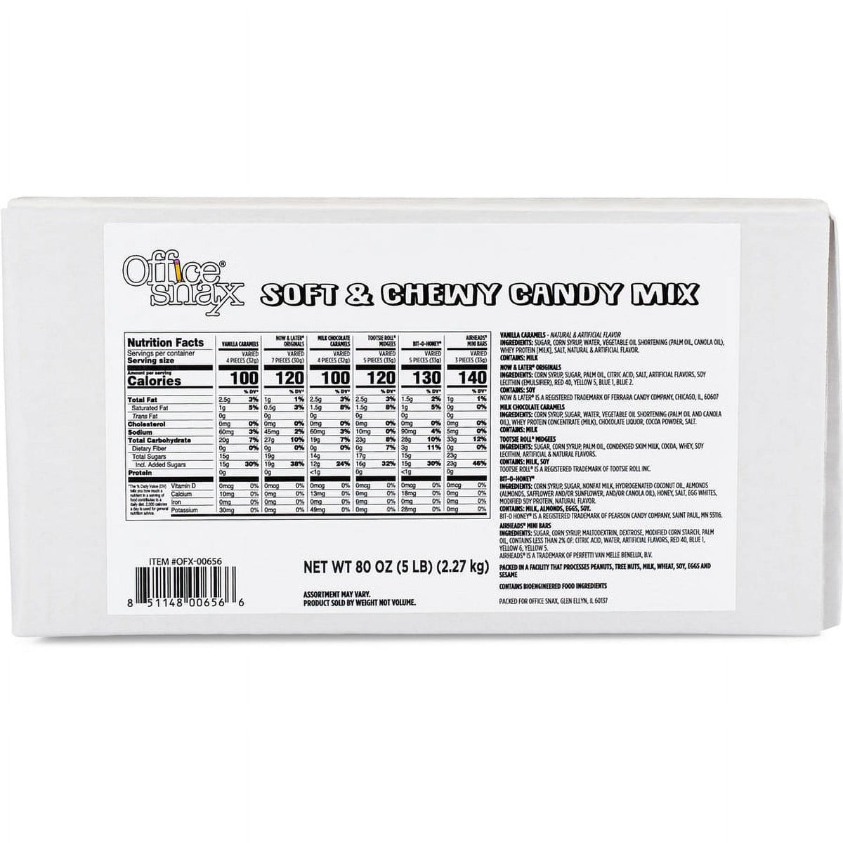 Soft & Chewy Candy Mix W950798