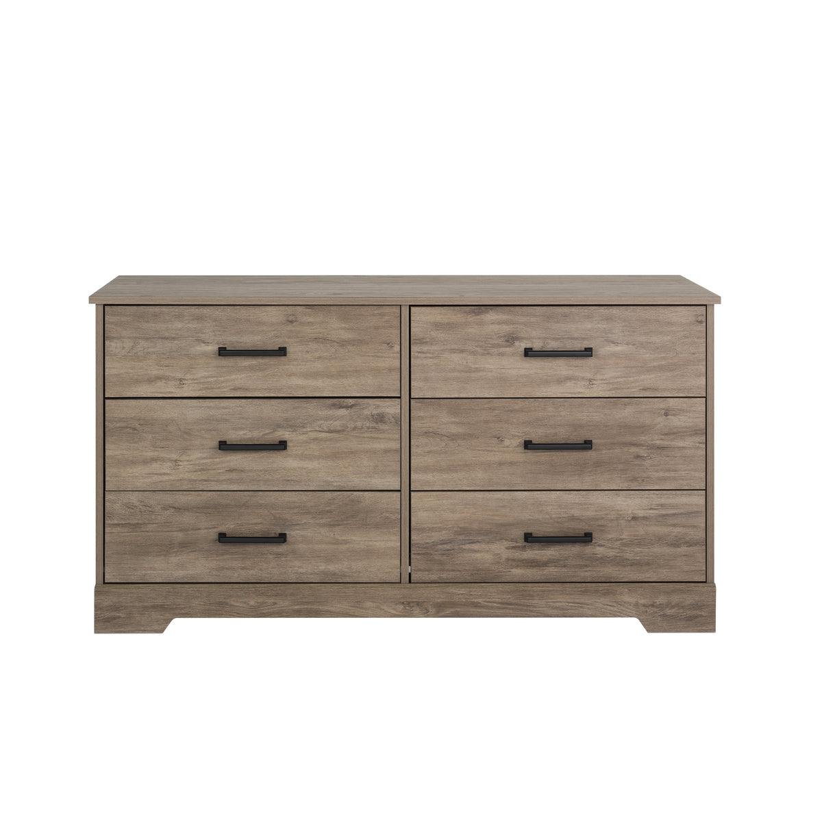 Black 6 Drawer Dresser Y3968