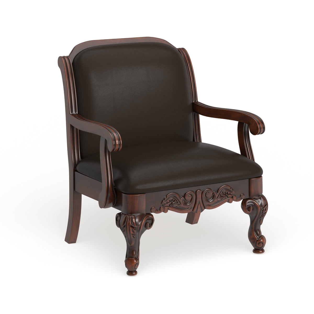 Dark Cherry Accent Chair Y946603
