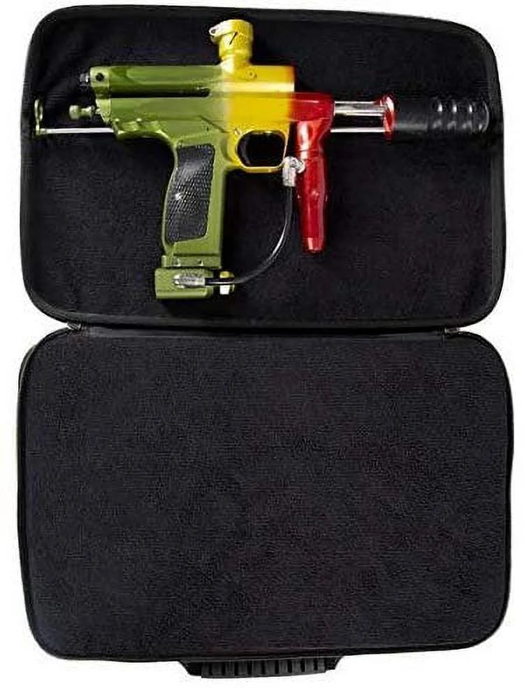 Black Carbon Fiber Paintball Marker Case S268