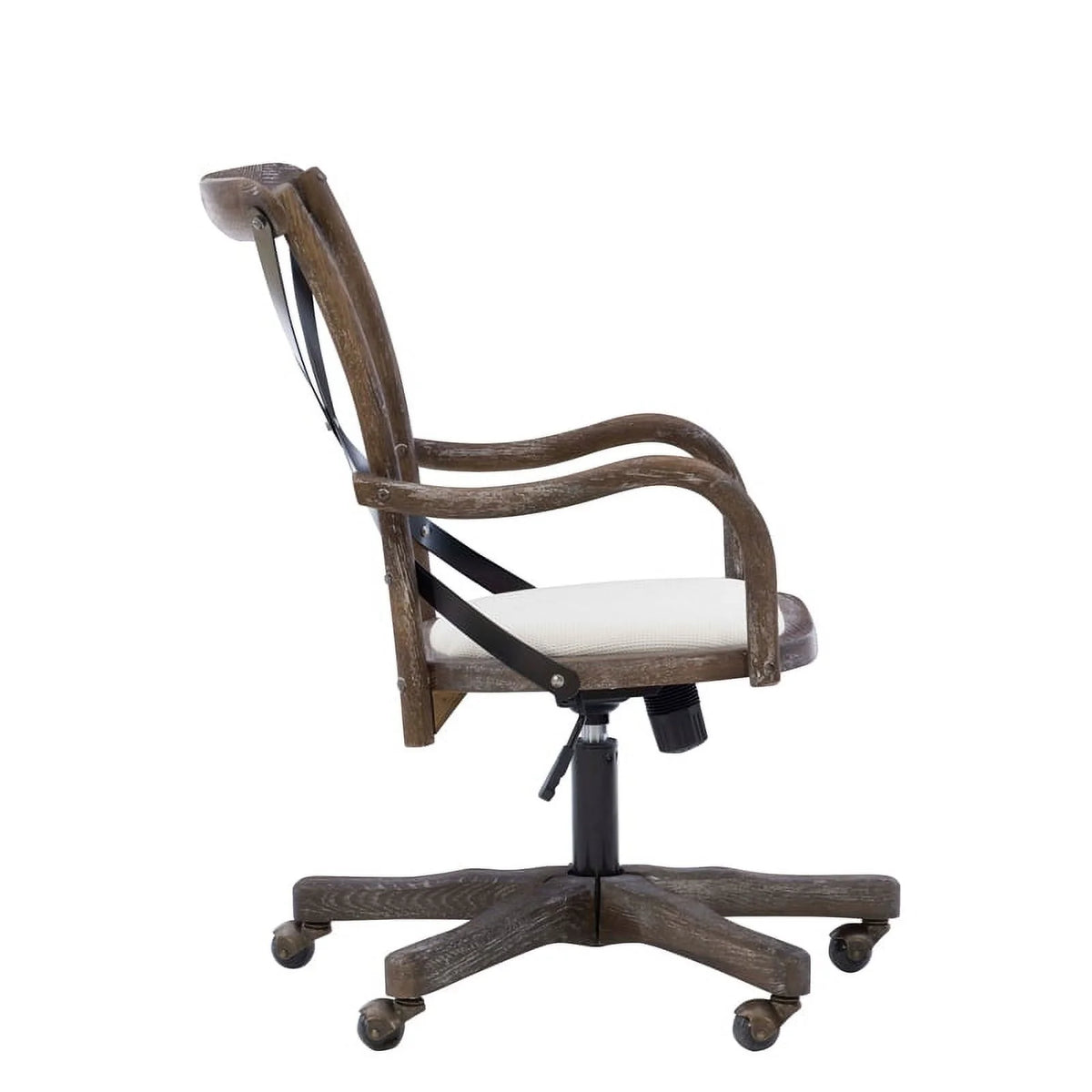 Adjustable Swivel Brown Office Chair A972