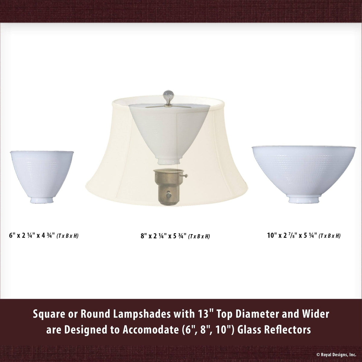 Beige Scallop Bell Lamp Shade, 10 x 20 x 15.5 C6121