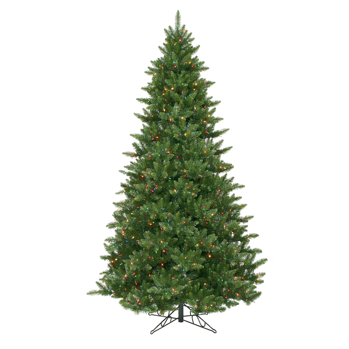 9.5' Artificial Christmas Tree with Multi-colored Lights I8386