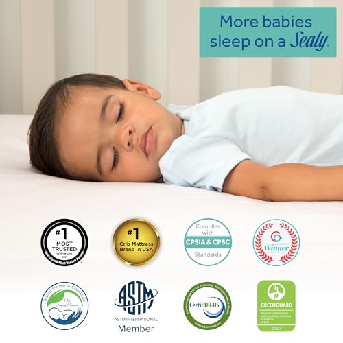 Breathable Crib Mattress, 2 Stage, 52x28 Y97186