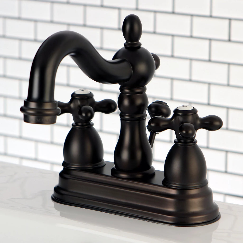 4 in. Centerset Bathroom Faucet, Oil Rubbed Bronze O927