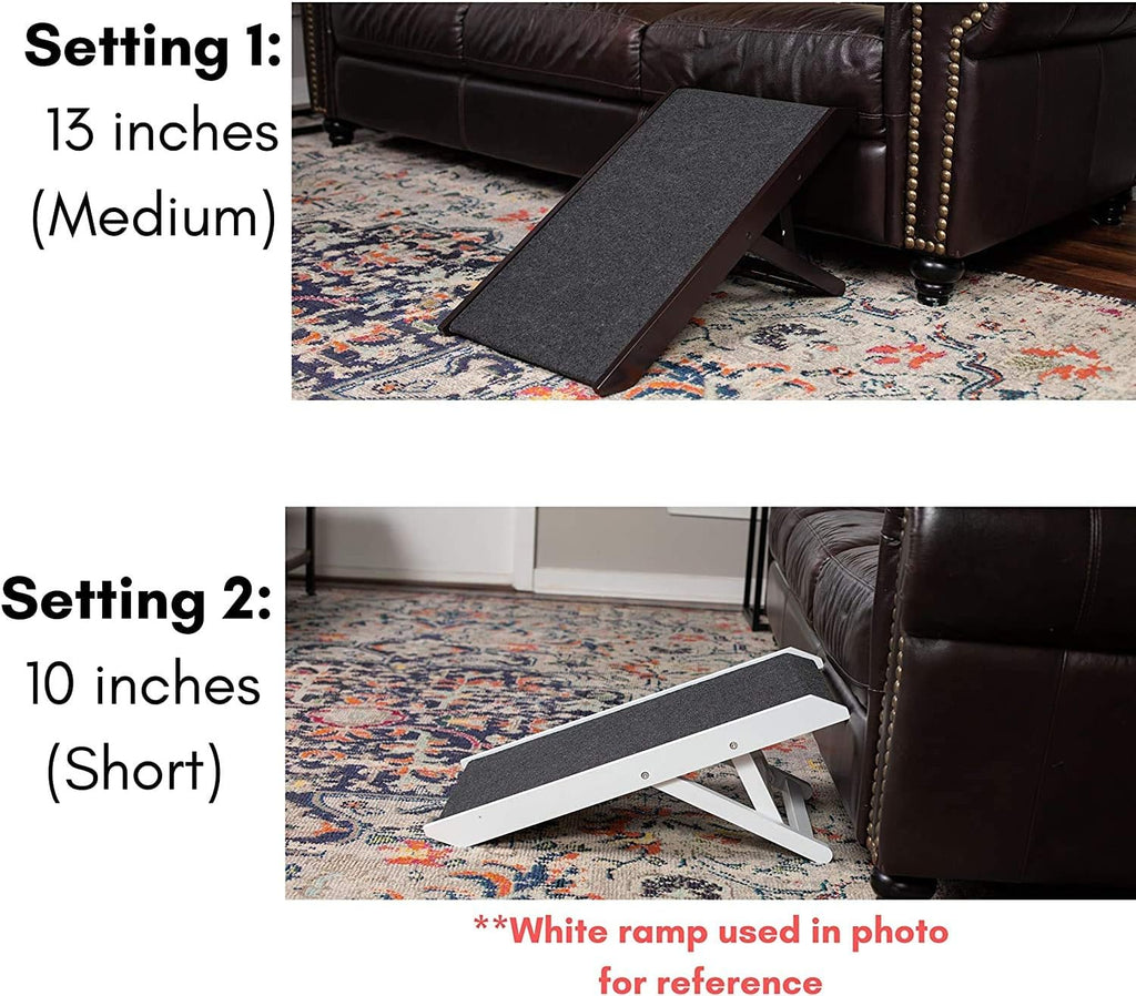 Espresso Wooden Folding Dog Ramp Pack of 2 N96656