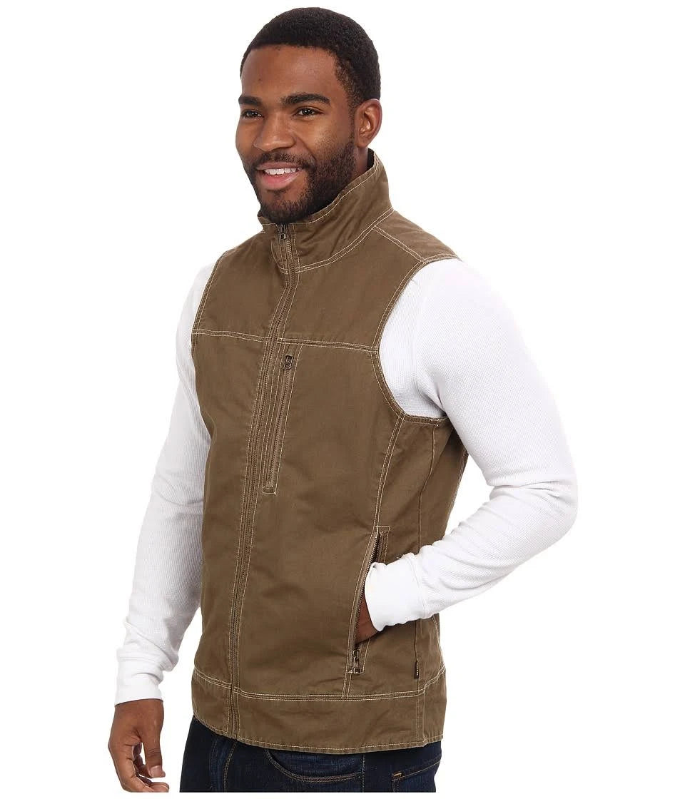 Khaki Burr Vest Y2069