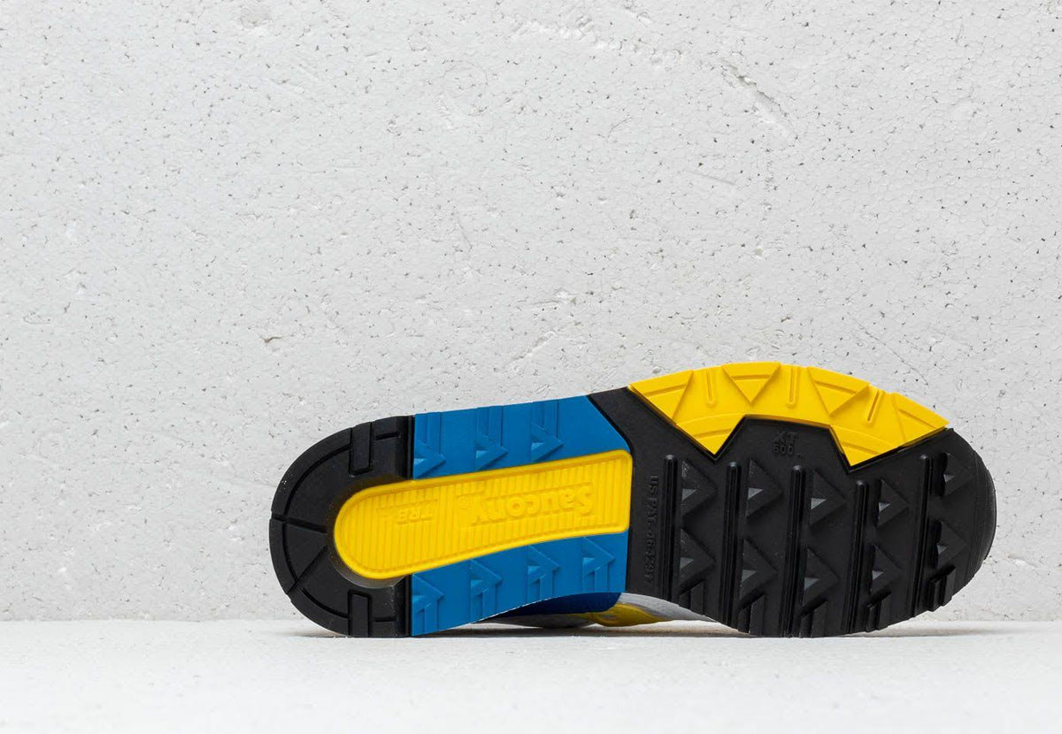 White, Yellow & Blue Saucony Shoes X3018