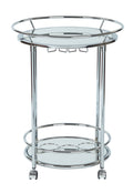Chrome Serving Cart H5434