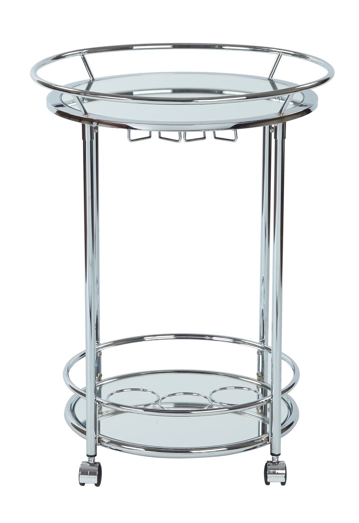 Chrome Serving Cart H5434