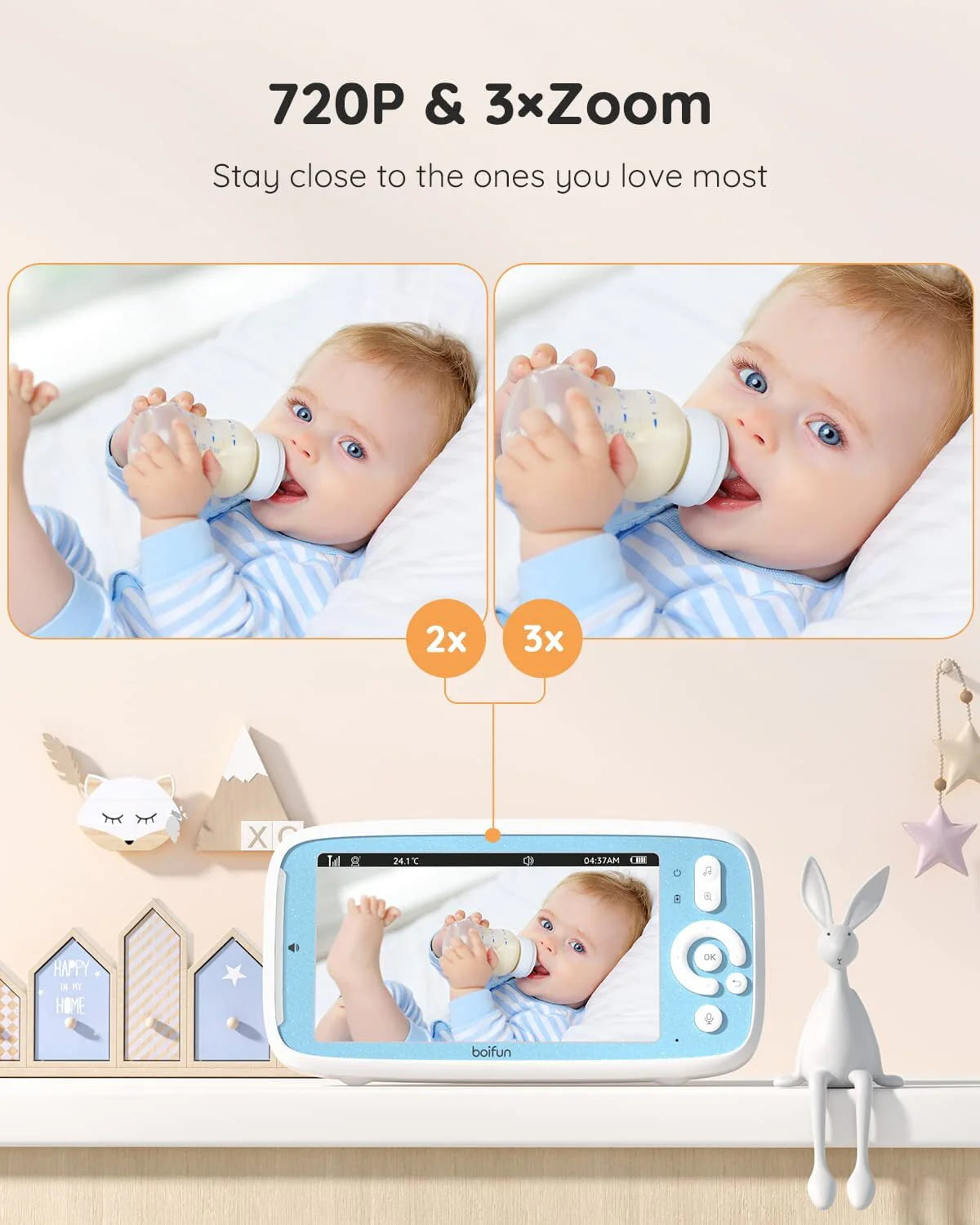 Baby Monitor with Camera and Audio L237237
