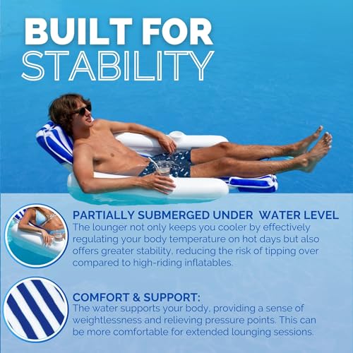 Padded Pool Lounge Chair X761028