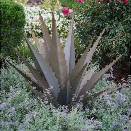 Sawtooth Agave Garden Art R434